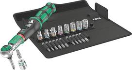 "Wera Safe-Torque A 2 Set 1", 05075832001 dinamometrinių veržliarakčių rinkinys, 1/4 colio šešiakampis, 2-12 Nm, 23 dalys, juoda/žalia spalva
