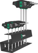 "Wera" 05023456001 467/7 Torx HF rinkinys 2, kryžminės rankenos Torx atsuktuvų rinkinys su laikymo funkcija, 7 dalys, juodas