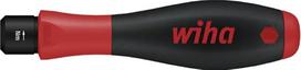 "Wiha TorqueFix®" tikslaus sukimo momento atsuktuvas, fiksuota iš anksto nustatyta sukimo momento riba (26128), 2,5 Nm, 4 mm, skirtas kontroliuojamam varžtų sukimui stacionariose vietose, garsinis spragtelėjimo signalas pasiekus sukimo momento vertę