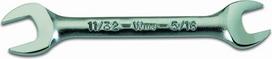 "Williams" OES-0607 Trumpas dvigubos galvutės veržliaraktis, 3/16 x 7/32 colio