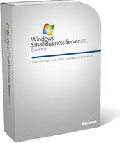 "Windows Small Business Server 2011 Essentials" - licencijuota ir laikmena - 1 serveris (1-2 procesoriai), iki 25 naudotojų paskyrų