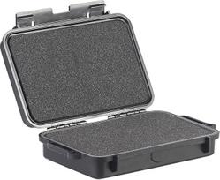 "Xcase" vandeniui atspari dėžutė: Dulkių ir vandens nepraleidžiantis mini lagaminėlis, 215 x 133 x 52 mm, IP67 (maža vandeniui atspari dėžutė, maža lauko dėžutė, dėklas)