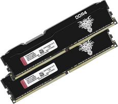"Yongxinsheng" DDR4 3200MHz 32GB rinkinys (16GBx2) stalinių kompiuterių operatyvioji atmintis PC4-25600 UDIMM Non-ECC Unbuffered 1.35V 288-Pin CL16 PC kompiuterių atminties modulis Atminties palaikymas XMP 2.0 Auto Overclocking
