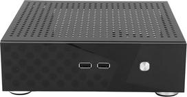 "Zunate Desktop Computer Case", C60 (2.0) ITX aliuminio lydinio korpusas HTPC kompiuterio korpusas, skirtas namų vaizdo kompiuteriui Viešbučio kompiuterio savitarnos terminalai