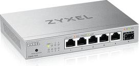 "Zyxel" 5 prievadų tinklo komutatorius | Nevaldomas kelių gigabitinių LAN skirstytuvas | 5X 2,5Gbit + 1x 10Gb SFP+ prievadai | Konstrukcija be ventiliatoriaus | Lengvas montavimas "Plug and Play" | Montuojamas ant darbastalio arba sienos | XMG-105