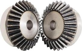 0.5/1/1/1.5/2 Mod Bevel Gear 15 16 18 20 22 19 21 40 dantų Metalinės kūginės pavaros dalys Mechaninė 1 vnt (1.5M15T)