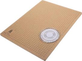 1 rinkinys Austa kamštinė lenta Macrame projekto lenta apyrankė, pagaminta iš kamštinės lentos Nerūdijančio plieno INOXLM įrankis kamštinės plokštės Macrame lenta austiems nėriniams T Pin pagalbinė lenta medvilninė virvė