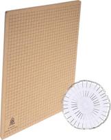 1 rinkinys Austa kamštinė lenta Nešiojami T smeigtukai kamštienos mezgimo Macrame priedai Mezgimo lentos įrankiai Pin lenta Pagaminta iš kamštienos Macrame lentos Apvali dizaino lenta 38c nerūdijančio plieno