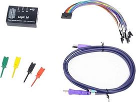 1 vnt Sistemos suderinamasis USB loginis analizatorius 100 MHz 16 kanalų, skirtas ARM FPGA