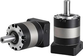 1 x Planetendrehzahlregler für Schrittmotor Nema 17/23 mit Flansch 40-180 mm (PLE090 12,7 mm Input, Speed Ratio 5 zu 1)
