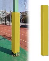 1,5 m aukščio putplasčio strypų trinkelės sporto salei ir krepšiniui, kvadratinių stulpų apsauga rūsiui, garažui, lauko sportui