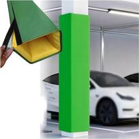1,8 m ilgio, weiche Schaumstoffpolsterung zum Umwickeln von Pfosten, kollisionsfeste Pfostenpolster für Garage, Keller, Basketballplätze und Spielplätze, Schutzhülle für Pfosten im Innen- und