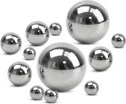 1-60 mm tikslumo guolių rutuliukai, pagaminti iš 304 nerūdijančio plieno, kieti apvalūs plieniniai rutuliukai (6,5 mm, 10 grūdų)