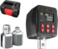 1/2" sukimo momento adapteris Skaitmeninis sukimo momento veržliarakčio adapteris, 1/2" pavara, 0,9-340Nm diapazonas su ±1% tikslumu, pikinis / sekimo režimas, LCD ekranas (340N)