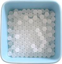 1/4'' polipropileno kugelis, masyvus plastikinis kugelis (100 vnt.)