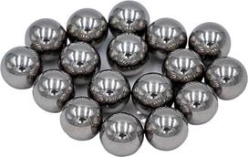 10 mm AISI 316 nerūdijančio plieno G100 didelio tikslumo rutulinių guolių rutuliukai vožtuvams, amortizatoriams, purkštuvams (2 vnt.)