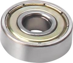 10 rutulinių guolių pakuotė 608zz 623zz 624zz 625zz 635zz 626zz 688zz 3D spausdintuvų dalys Deep Groove Flange Pulley (608zz)