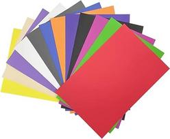 10 Stück EVA-Schaumstoffplatten for DIY-Bastelarbeiten - buntes Bastelpapier for Kinder, Scrapbooking und Schulprojekte(Mixed Color)