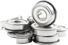 10 STÜCKE 606 ZZ Lager 6x17x6mm 10 STÜCKE 606ZZ RS 2RS Flansch Handstücklager for Starke Industriemotoren Hohe Geschwindigkeit (F606zz ABEC-5)