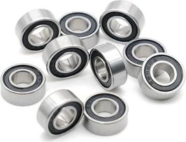 10 vienetų S686 2RS guolių 6 x 13 x 5 mm ABEC-7 nerūdijančio plieno guolis 686 S686C SMR686 RS žvejybos ritės guolis