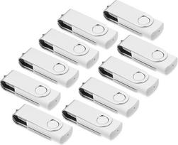 10 vnt. 4GB talpos pasukamo dizaino USB 2.0 "Flash Drive" atminties kortelių (5 mišrios spalvos: juoda, mėlyna, žalia, violetinė, raudona)