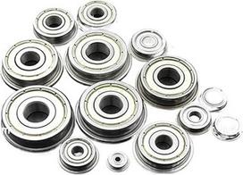 10 vnt. guolių 2 mm 3 mm 4 mm 5 mm 6 mm 7 mm 8 mm 9 mm Bore MF115 MF52 F608 MF105 MF106 F695 F688 ZZ rutuliniai guoliai su (6x13x5mm)