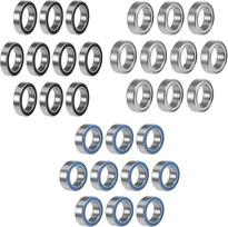10/100PCS 6700ZZ 6700 2RS RS 6700-2RS 10x15X4mm Miniatur Gummi Dichtung Rillenkugellager ABEC-5 (Spalva : 100pcs-6700 2rs Black, Dydis : ABEC 5)