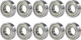 10/20 Stück Kugellager Rillenminiaturlager for Skateboard Roller 3D-Drucker Lager 688ZZ 608ZZ 623ZZ 625ZZ 685ZZ (Spalva : 687ZZ 7x14x5mm, Dydis : 20PCS)