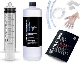 1000 ml purkštukų valiklis "Canon Pixma" spausdinimo galvutėms su žarnos adapteriais