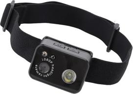1080P tragbare Stirnlampen-Kamera mit 2 MP Objektiv, lange Akkulaufzeit, Outdoor-Action-Camcorder für Outdoor-Nacht, Erkundung, Stirnlampenkamera