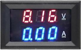 10A 50A 100A voltmetras ir ampermetras LED Dual Digital Spannung Amperemeter Tester Meter Test Tester Messgerät for Ladegeräte, Generatoren (50A)