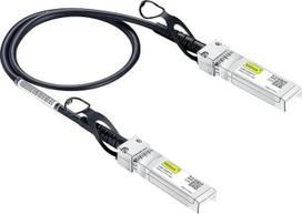 10Gtek 1.25G SFP DAC Twinax kabelis 0,25 m, pasyvus, suderinamas su Cisco SFP-1GBASE-CU25CM, Ubiquiti UniFi, Netgear, TP-LINK, D-LINK, Open Switch