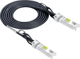 10Gtek 1.25G SFP DAC Twinax kabelis 2 m, pasyvus, suderinamas su "Cisco SFP-1GBASE-CU2M", "Ubiquiti UniFi", "Netgear", TP-LINK, D-LINK, "Open Switch