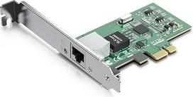 10Gtek 10/100/1000Mbps Gigabit PCI-e tinklo adapteris (NIC) su "Intel 82574L" lusto valdikliu | Vienas varinis RJ45 prievadas | PCI-e X1 | Palyginkite su "Intel EXPI9301CT" / EXPI9301CTBLK