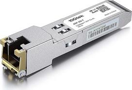10Gtek 2.5G SFP-T, 2.5GBase-T, SFP į RJ45, suderinamas su "Ubiquiti UniFi", "Fortinet", "Netgear", "TP-Link" ir kitais komutatoriais