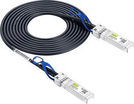 10Gtek 25G SFP28 SFP+ DAC kabelis - 25GBASE-CR SFP28 SFP28 į SFP28 pasyvus tiesioginio prijungimo varinis dvinax kabelis Arista CAB-S-S-25G-5M 5m