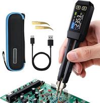 10KHz LCR matuoklio pincetas, ESR matuoklis, mini SMD multimetras, talpos induktyvumo tęstinumo diodų testeris, elektroninių komponentų matavimo multimetras, įkraunamų komponentų diodų testeris