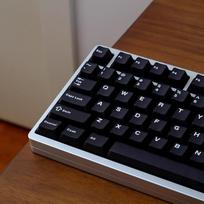 114 klavišų dvigubo šūvio juodos spalvos klavišų dangteliai Cherry profilio klavišų dangteliai tinka 61/87/104/108 Cherry Mx jungiklių mechaninei klaviatūrai
