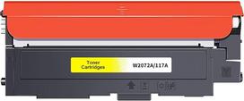 117A geltonos spalvos tonerio kasetė, skirta pakeisti HP 117A geltonos spalvos spalvoto lazerinio daugiafunkcinio spausdintuvo 179fwg 178nwg 150nw 179fnw 178nw 150a W2072A tonerio spausdintuvą - 1 pakuotė