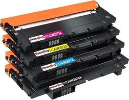 117A tonerių rinkinys, skirtas pakeisti HP 117A W2070A tonerio kasetę, suderinamas su HP spalvoto lazerio MFP 179fwg 179fnw 178nw 178nw 178nwg 178 179 150nw 150a 150 W2071A W2072A W2073A (juoda, žydra, geltona, purpurinė a) a) a)