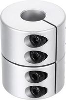 12-14 mm (ID), 40 mm (L) aliuminio lydinio veleno jungtis, standžių jungčių variklio priedai 3D spausdintuvui, "pasidaryk pats" robotui, modelis CN