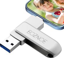128GB "iPhone" atminties kortelė, "3-in-1" išorinė atmintis be programos, "iPhone" USB atminties kortelė, suderinama su "Phone/iPad/Android/PC/Mac