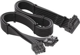 12VHPWR 90 laipsnių adapteris, skirtas "Corsair": 12+4 kontaktų adapteris, skirtas RTX 4090 4080 3090TI 4070Ti vaizdo plokštei Tik Cors. Oro maitinimo šaltinis (B tipas)