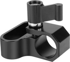 15 mm strypo spaustuko adapteris su 1/4 colio - 20 montavimo varžtu, skirtas fotoaparatui fotostudijoje įrengti