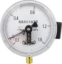 150 elektrinių kontaktų matuoklių - 0,1-0 MPA Steuertabelle(-0,1 ～ 1,5 MPA)