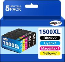 1500XL spausdintuvo kasetės suderinamos su "Canon PGI-1500" 1500XL daugkartinės pakuotės rašalo kasetėmis, skirtomis "Canon Maxify" MB2750MB2150MB2050MB2755MB2300MB2350MB2300MB2000 (2 juodos, 1 žydros, 1 megentos, 1 geltonos)