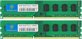 16GB rinkinys DDR3 1600 MHz (2x8GB) DDR3L 12800U RAM 8GB 2Rx8 DDR3L-1600 PC3-12800U Udimm CL11 1,35 V 240 kontaktų stalinių kompiuterių atminties modulis Kompiuterinė atmintis