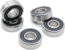 1616RS 1616RS miniatiūrinių guolių ABEC-7 colių rutuliniai guoliai 12,7 x 28,575 x 9,525 mm 1616-2RS
