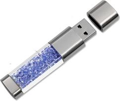 16GB 32GB 64GB Naujas juvelyrinių dirbinių kristalų USB 3.0 Flash diskas, vandeniui atsparus smūgiams Super greitis U diskas, skaidrus atminties lazdelės rašiklis Išorinė saugykla Rhinestone dovana gimtadienio dovanoms, Kalėdų dovanos, vestuvių dovanos