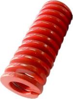 1Pc raudona vidutinės apkrovos suspaudimo spyruoklė Išorinis skersmuo 50 mm Vidinis skersmuo 25 mm Pakrovimo Die pelėsių spyruoklės ilgis 50-500 mm ( spalva: 300mm, dydis: OD50 x ID25mm )